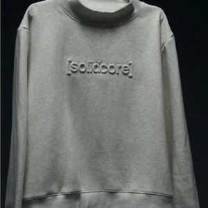 Solidcore solidays mockneck sweatshirt